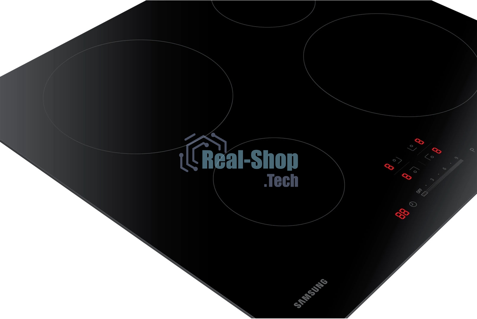 Индукционная варочная панель Samsung NZ64H37070K/WT черный
