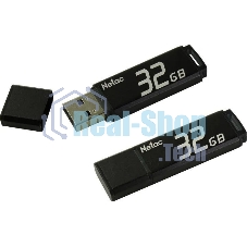 Флешка USB Netac U351 32Gb NT03U351N-032G-20BK, USB 2.0