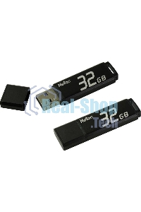Флешка USB Netac U351 32Gb NT03U351N-032G-20BK, USB 2.0