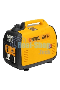 Генератор инверторный Denzel GT-1200iS, 1,2 кВт, 230 В, бак 2,4 л, закрытый корпус, ручной старт