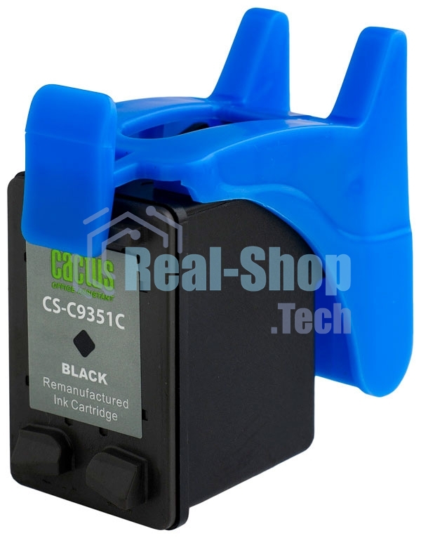 Картридж струйный Cactus CS-C9351C №21XL черный (20 мл) для HP DJ 3920/3940/D1360/D1460/D1470/D1560/D2330/D2360