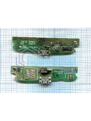 Плата разъема питания с микрофоном для Lenovo A830