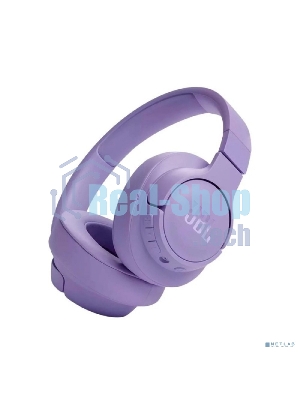 Беспроводные/проводные наушники JBL Tune 720BT фиолетовый, полноразмерные, Bluetooth + проводной, быстрая зарядка