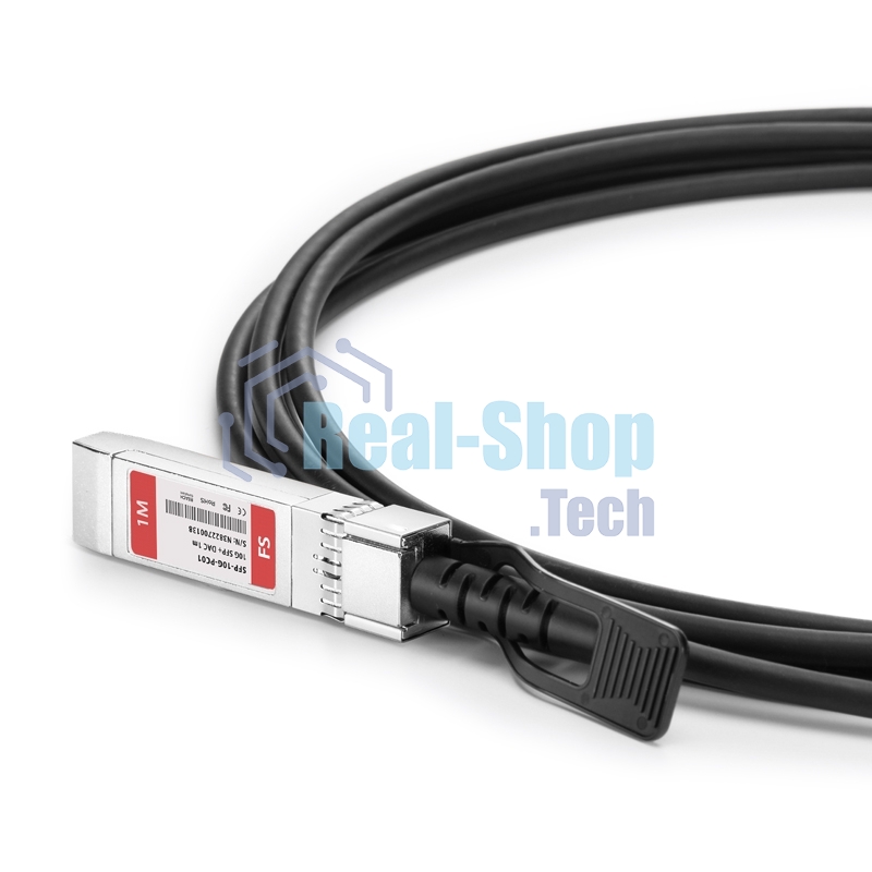 Твинаксиальный медный кабель 1m (3ft) Generic Compatible 10G SFP+ Passive Direct Attach Copper Twinax Cable #74617