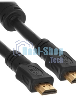 Кабель Cablexpert HDMI CC-HDMI4-20M, 19M/19M, v2.0, медь, позол.разъемы, экран, 20м, черный, пакет