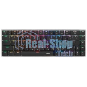 Клавиатура проводная Acer OKW302 (ZL.KBDCC.01C), USB, серебристый