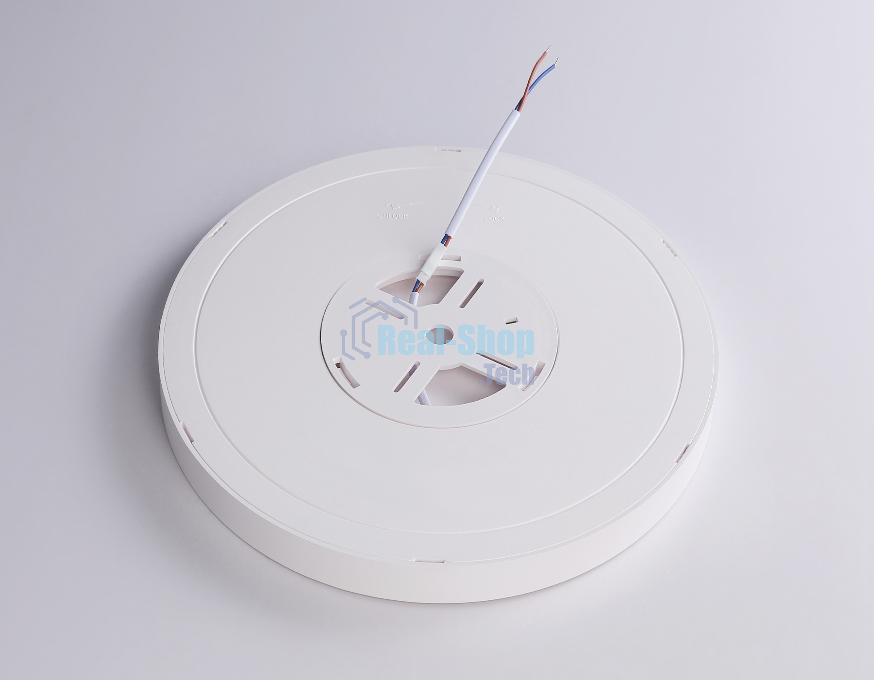 Светильник светодиодный ультратонкий Ambrella light FZ1901 WH белый IP54 13W 3000K-6500K CCT-переключатель D230*25 (Без ПДУ)