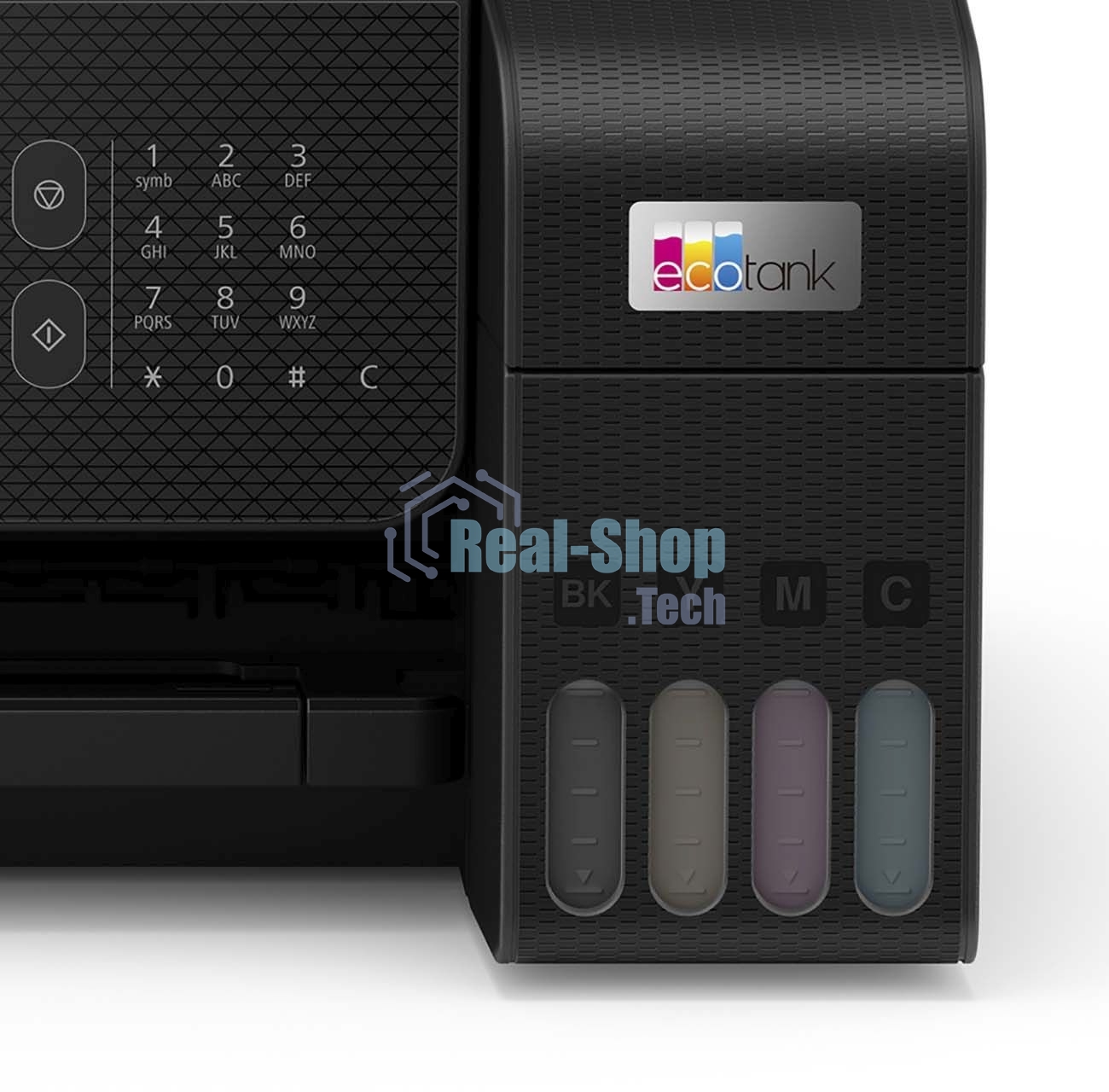 МФУ струйное Epson L5290 (C11CJ65512/C11CJ65508/C11CJ65407), A4, цветное, печ. до 33 стр/мин. (ч/б) до 15 стр/мин. (цвет), скан. до 12 стр/мин. (ч/б) 29 стр/мин. (цвет), 1440 x 5760 dpi (печать) 1200x2400dpi (скан.), USB, RJ-45, Wi-Fi