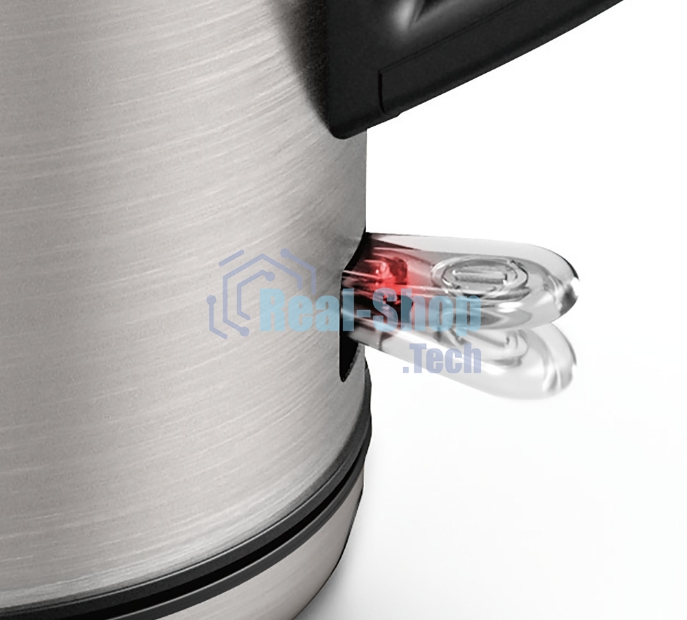 Чайник электрический Bosch TWK4P440 черный, 1.7 л, 2400 Вт, скрытый нагревательный элемент