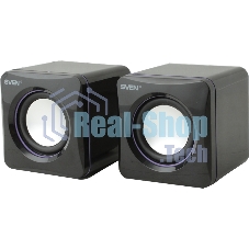 Акустическая система Sven 315 2.0 черный 5Вт