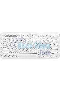 Клавиатура беспроводная Logitech K380, Bluetooth, белый