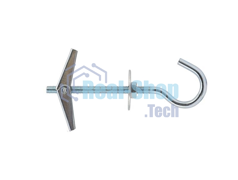 Анкер складной пружинный с крюком М6 пакет Tech-Krep 103900