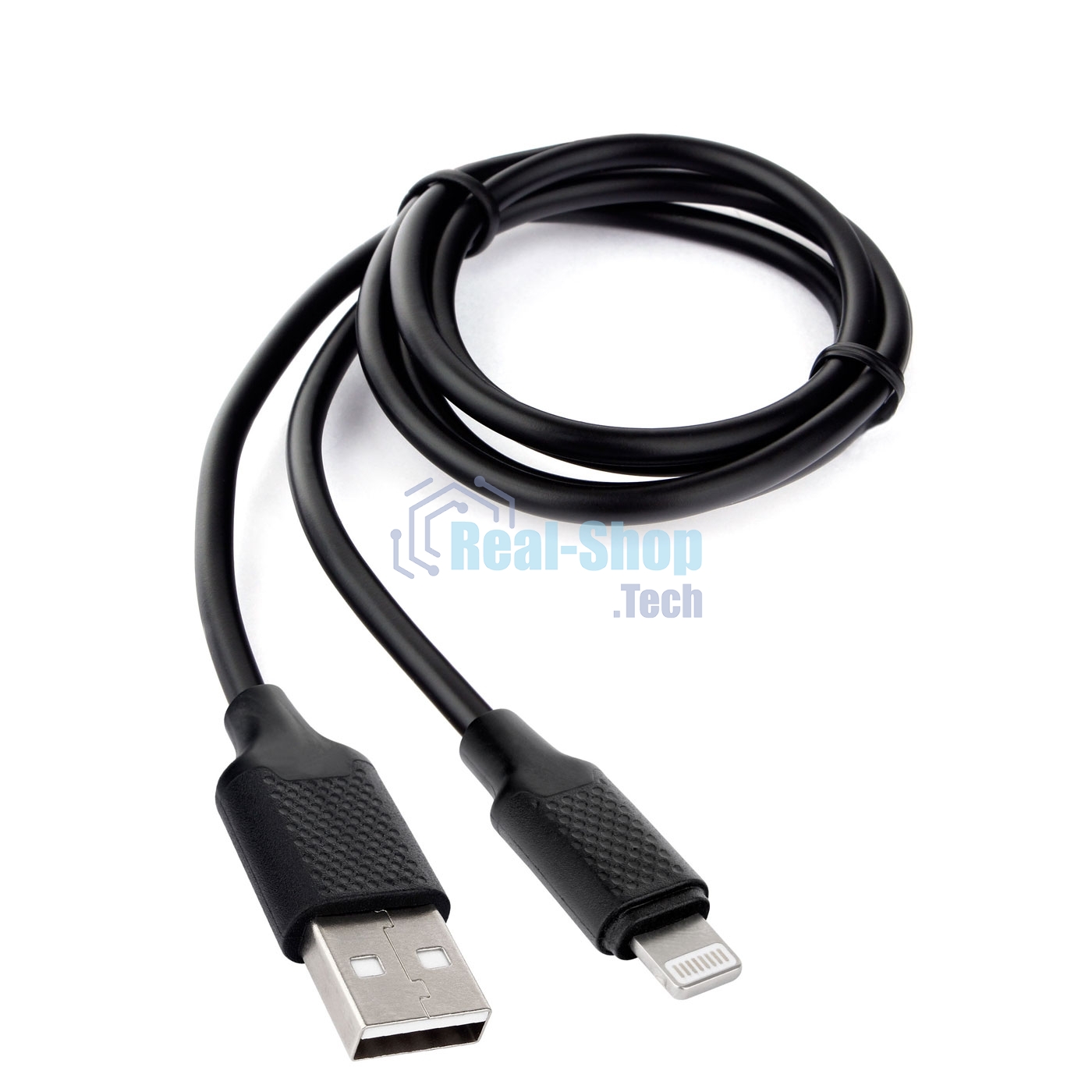 Кабель Cablexpert для Apple CCB-USB-AMAPO2-1MB, AM/Lightning, издание Classic 0.2, 1м, черный, блистер