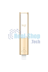 Презентер беспроводной Logitech Spotlight золотистый, радиоканал, USB, кнопки - 3