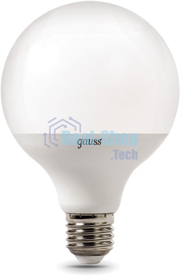 Лампа светодиодная Gauss LED G95 E27 16W 1360lm 3000K 1/32