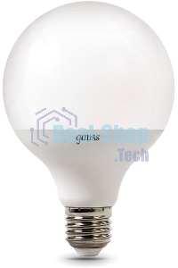 Лампа светодиодная Gauss LED G95 E27 16W 1360lm 3000K 1/32