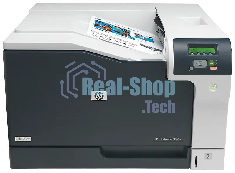 Принтер лазерный HP Color LaserJet CP5225dn (CE712A), A3, цветной, печ. до 20 стр/мин., 600 x 600 dpi, USB, RJ-45