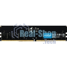 Оперативная память Crucial, DDR5, 32GB (1x32 GB), 4800 MHz, CL40, DIMM