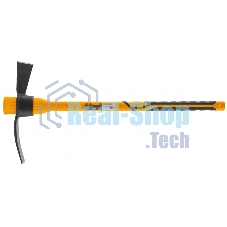 Кирка-топор Denzel 2250 г, фиберглассовая обрезиненная рукоятка 900 мм