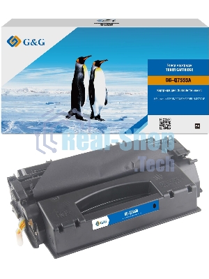Картридж лазерный G&G GG-Q7553A черный (3000 стр.) для HP LJ P2010/P2014/P2015/M2727nf MFP/M2727nfs MFP