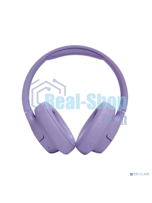 Беспроводные/проводные наушники JBL Tune 720BT фиолетовый, полноразмерные, Bluetooth + проводной, быстрая зарядка