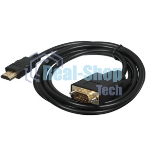 Кабель-переходник VCOM CG596-1.8M HDMI --> VGA_M/M 1,8 м