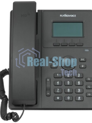 Телефон IP Flyingvoice P10P черный