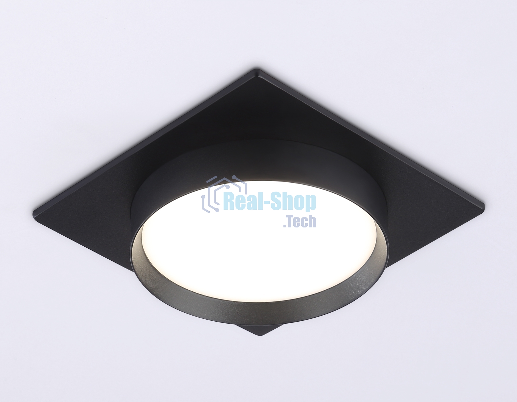 Светильник Ambrella light TN5231 BK черный GX53 110*110*35