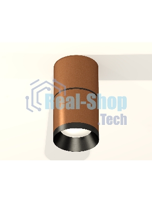 Светильник Ambrella Light XS7404041 SCF/PBK кофе песок/черный полированное MR16 GU5.3 (C7404, A2071, C7404, N7031)