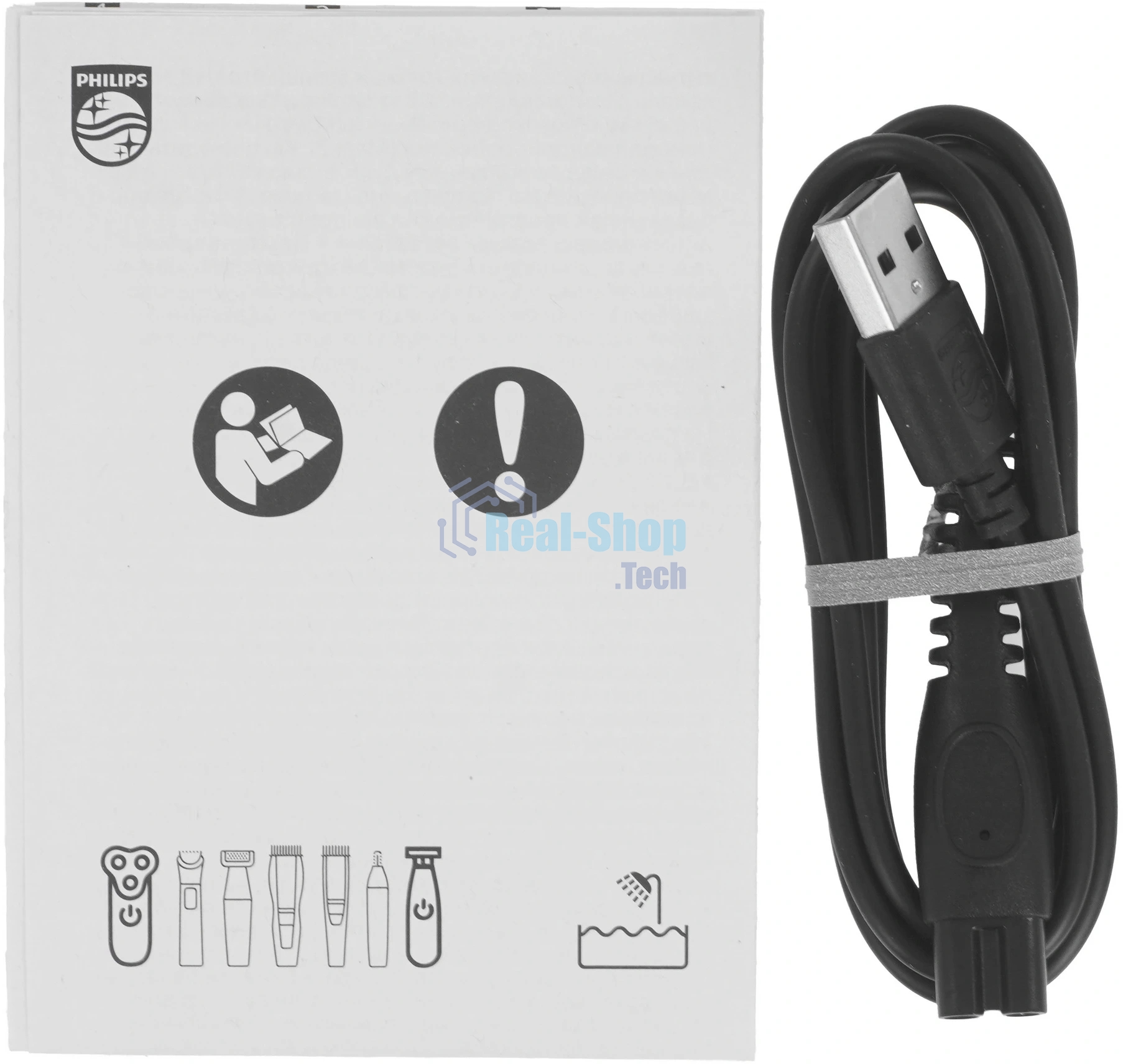 Бритва электрическая Philips S3144/00 черный/синий