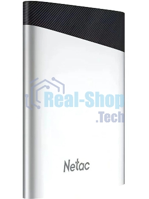 Внешний SSD Netac Z6S, 960 GB, USB 3.2 Gen 2 Type-C, R/W 520/480, серебристый