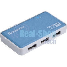 USB-концентратор Defender USB QUADRO POWER