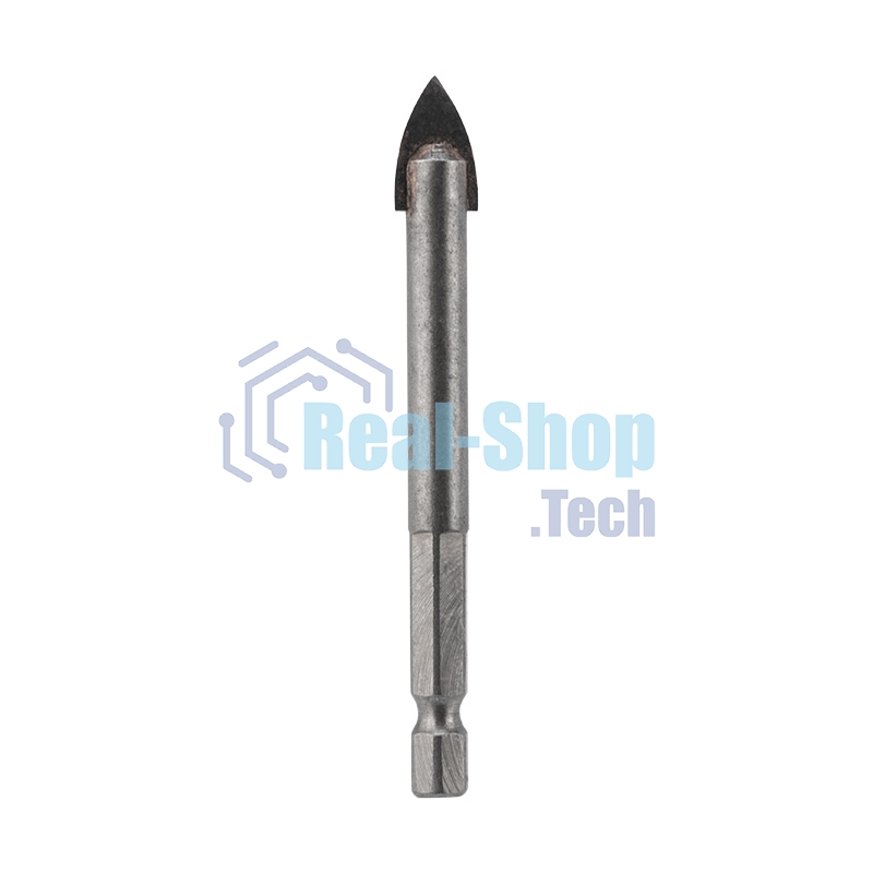 Сверло по стеклу и керамике Kranz 10 мм, шестигранный хвостовик