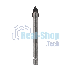 Сверло по стеклу и керамике Kranz 10 мм, шестигранный хвостовик