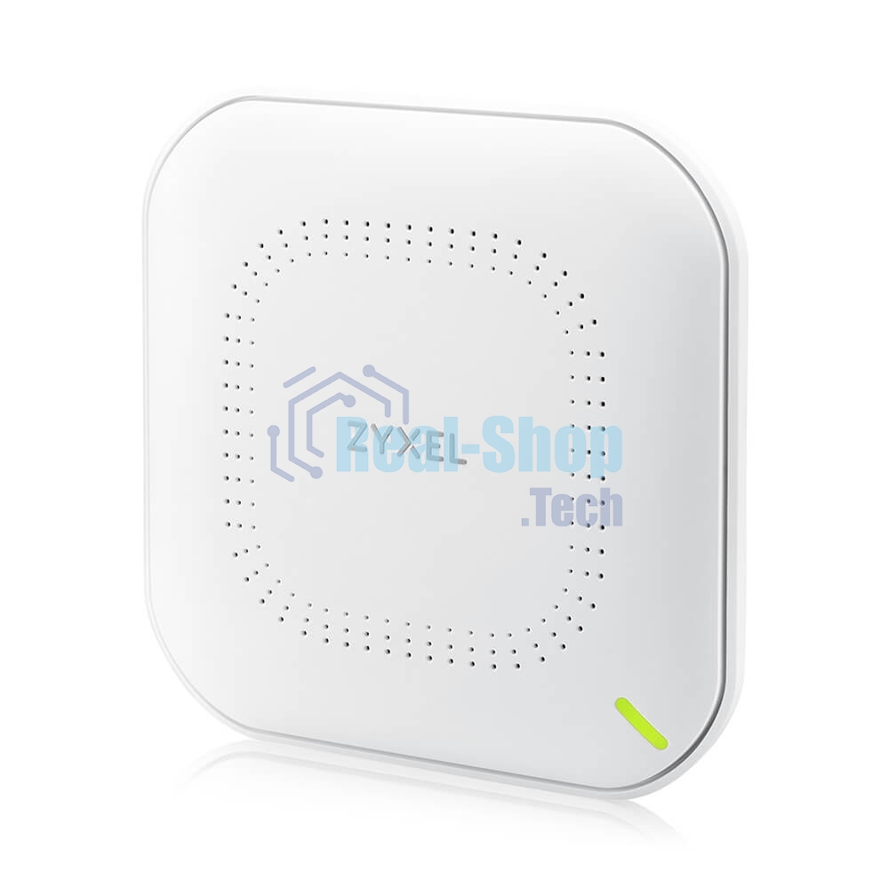 Точка доступа Zyxel NebulaFlex NWA50AX PRO, WiFi 6, 802.11a/b/g/n/ac/ax (2,4 и 5 ГГц), MU-MIMO, антенны 3x3, до 575+2400 Мбит/с, 1xLAN 2.5GE, PoE, без поддержки Captive portal и WPA-Enterprise, защита от 4G/5G, БП в комплекте