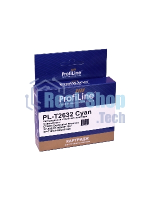 Картридж струйный ProfiLine PL-T2632 для принтеров Epson Expression Premium XP-600/XP-605/XP-700/XP-710/XP-800/XP-820 с чернилами Cyan