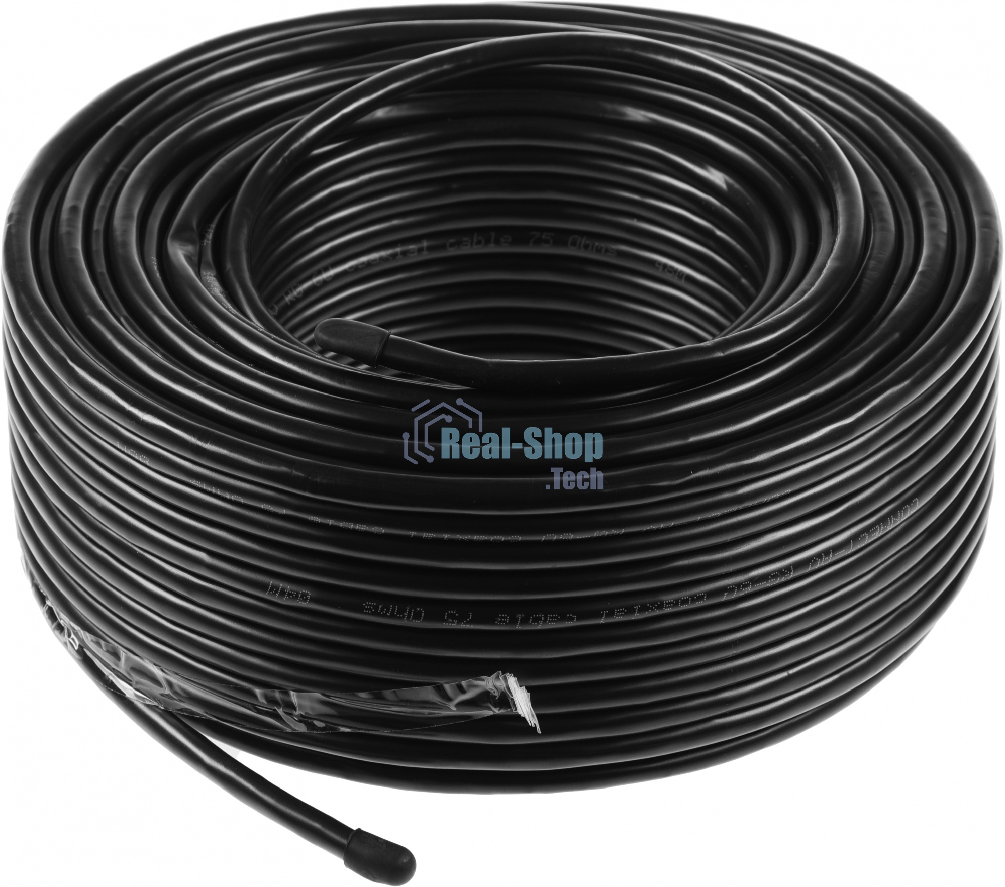 Кабель Premier CONNECT-AV RG-6/U CCS BK 50м. (катушка:50м) черный (21-320 50)