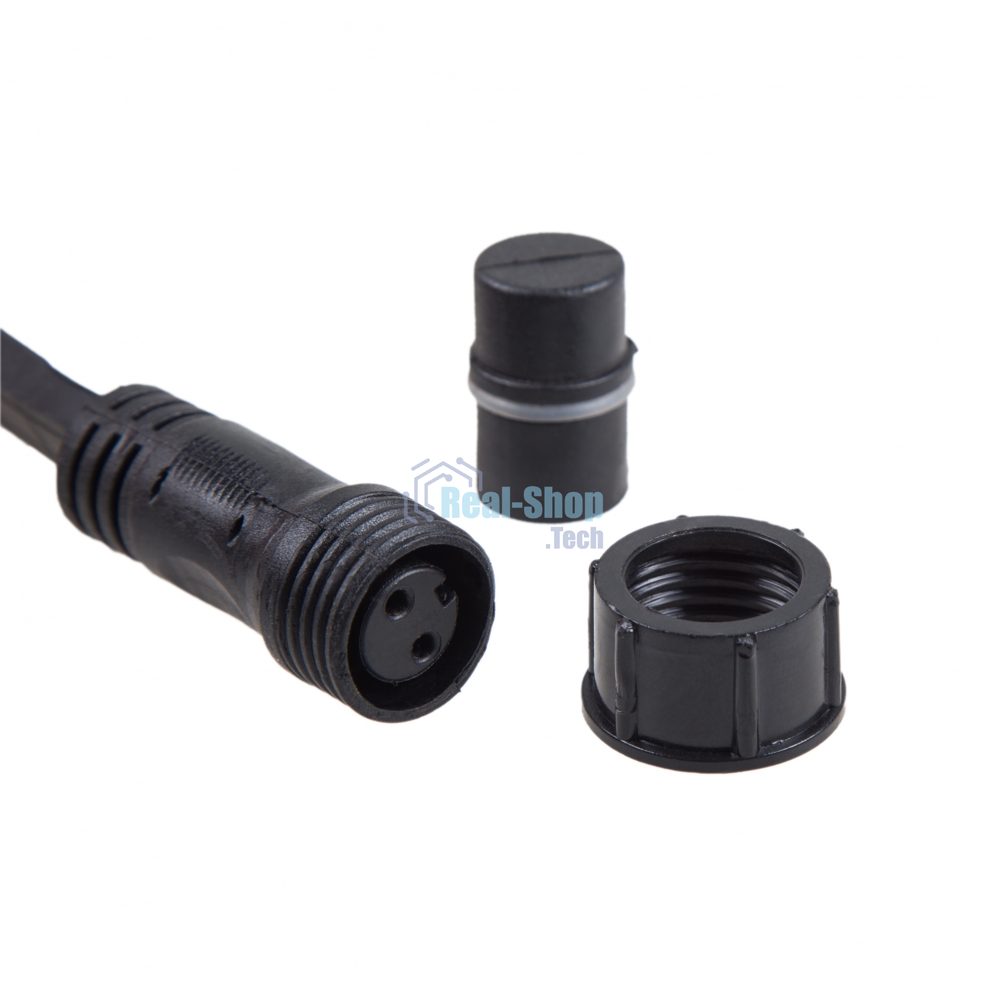 Гирлянда Neon-night LED Galaxy Bulb String 10м, черный каучук, 30 лампx6 LED теплый белый, влагостойкая IP65