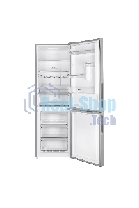 Холодильник Maunfeld MFF185NFS серый двухкамерный инвертор 240/100л морозилка снизу, No Frost