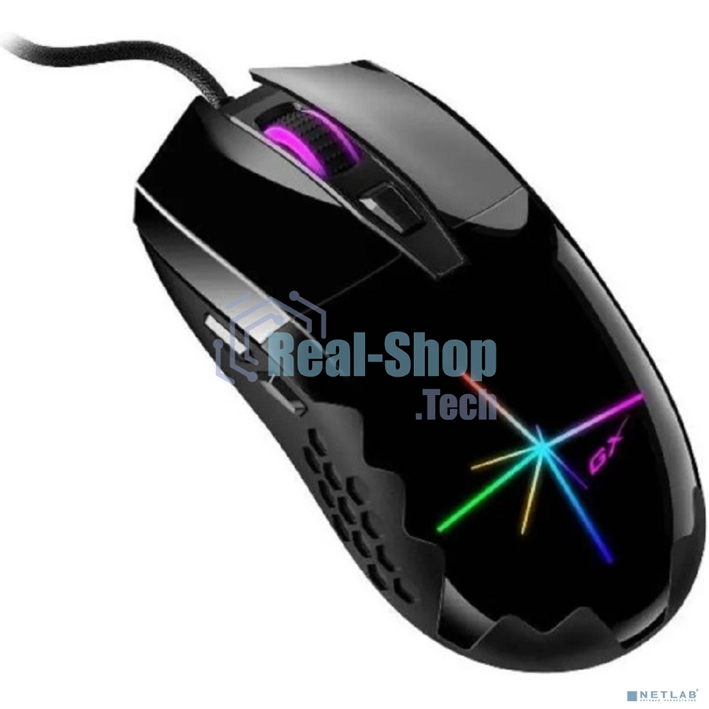 Мышь проводная Genius Scorpion M715 черный, 7200 dpi, USB, кнопки - 6