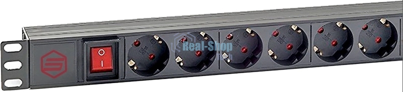 Блок распределения питания Sysmatrix PD 0802.000 гор.размещ. 8xSchuko базовые 16A C14