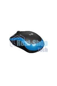 Мышь беспроводная Logitech M185 синий, 1000 dpi, радиоканал, USB, кнопки - 3