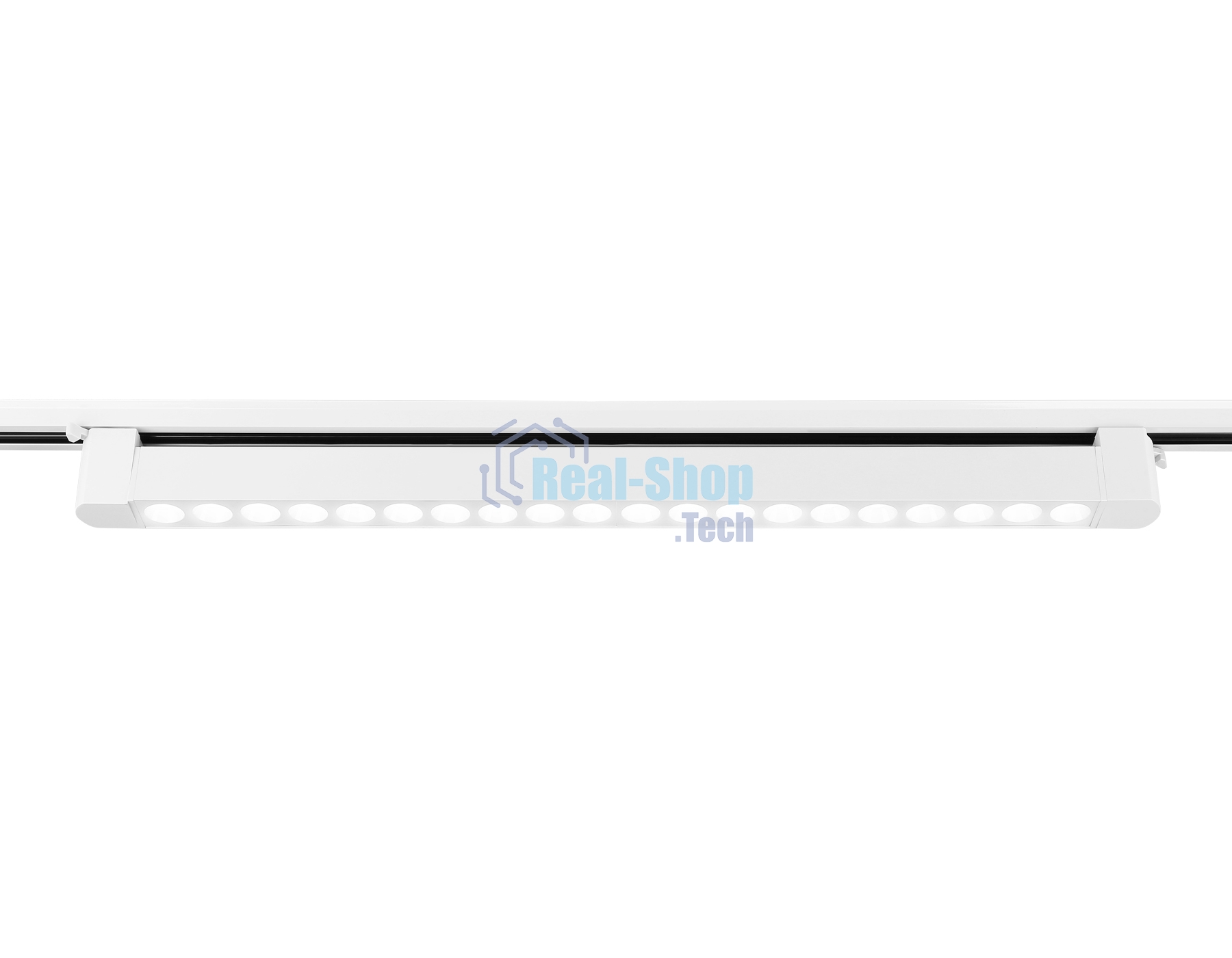 Трековый однофазный светильник Ambrella light GL6718 WH белый IP20 40W 4200K 24° 590*35*57