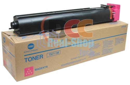 Тонер Konica-Minolta bizhub C654/754/Pro C754 красный TN-711M