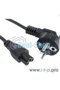 Кабель питания для ноутбуков Cablexpert PC-186-ML12 1.8м, 3-pin, с зазем., пакет