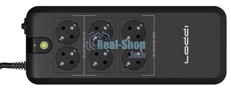 Источник бесперебойного питания Ippon Back Verso 600 751617