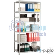 Металлические стеллажи Стеллаж MS 150KD/75x40/4 (Размеры внешние (ВхШхГ) 1500х750х400 мм, 4 полки, с разборной стойкой)