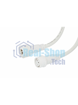 Соединительный кабель Rexant (4pin) герметичный (IP67) 4х0.75мм² белый