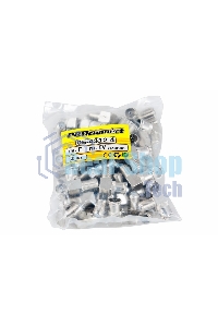 Переход гнездо F-гнездо TV угловой PROCONNECT