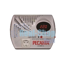 Стабилизатор напряжения Ресанта АСН- 500 Н/1-Ц 63/6/9 Стабилизатор 220В±8%, Габариты 260х200х110, Вес 2,6кг